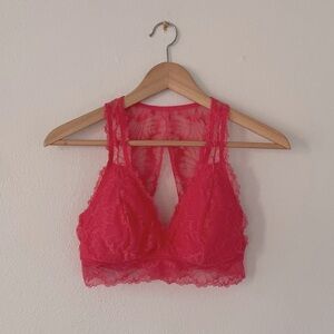 Auden Lightly Lined Bralette Lace Strap Bralette